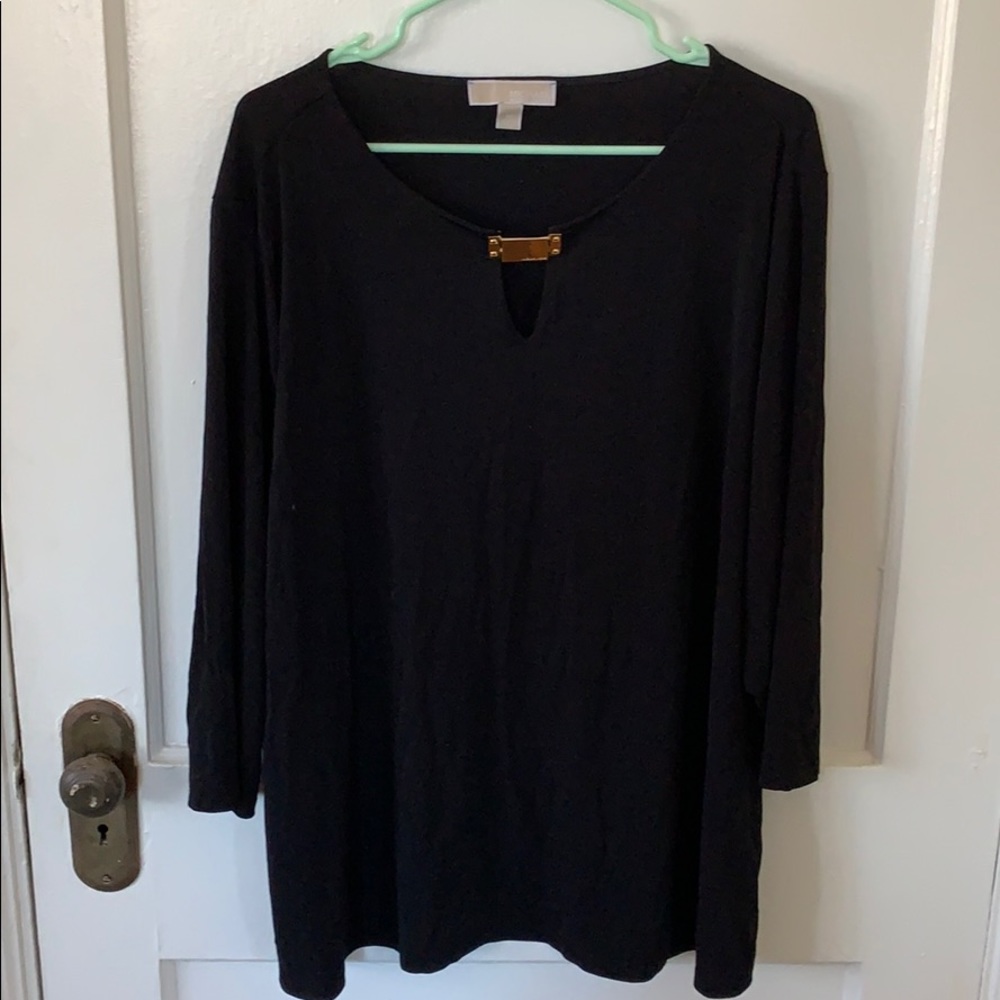 Michael Kors blouse with buckle detail